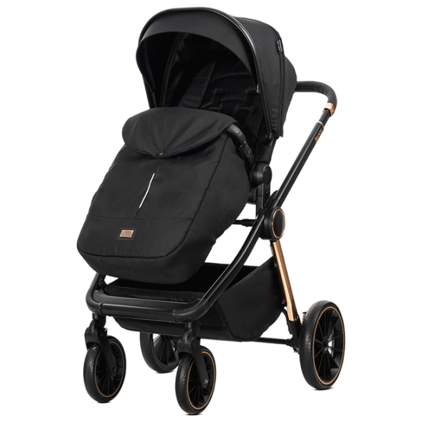 Детская коляска Lorelli Bianca 10022012501/ Черный photo 2
