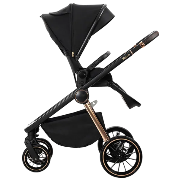 Детская коляска Lorelli Bianca 10022012501/ Черный photo 4