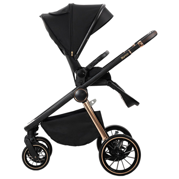 Детская коляска Lorelli Bianca 10022012501/ Черный photo 4