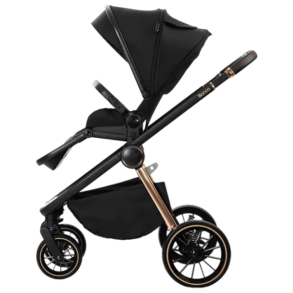 Детская коляска Lorelli Bianca 10022012501/ Черный photo 5