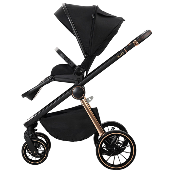 Детская коляска Lorelli Bianca 10022012501/ Черный photo 5