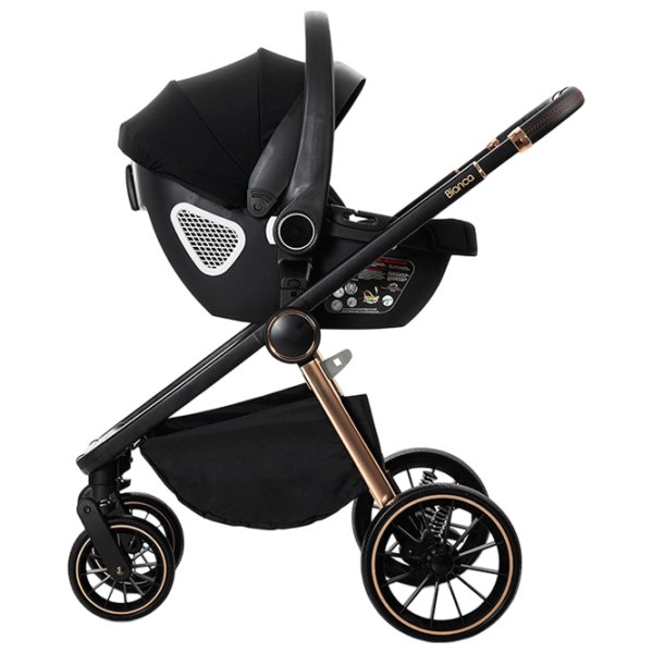 Детская коляска Lorelli Bianca 10022012501/ Черный photo 6