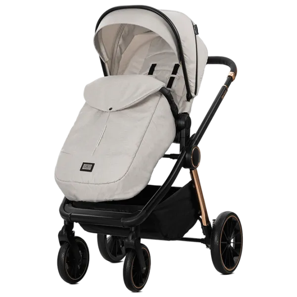 Детская коляска Lorelli Bianca 10022012507/ Бежевый photo 2