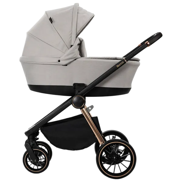 Детская коляска Lorelli Bianca 10022012507/ Бежевый photo 3