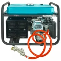 Generator de curent Könner & Söhnen KS7000E G 220 V Gaz / 5 kW photo 4