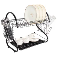 Uscătoare pentru veselă Maestro Mr-1025-43 Metal / Black