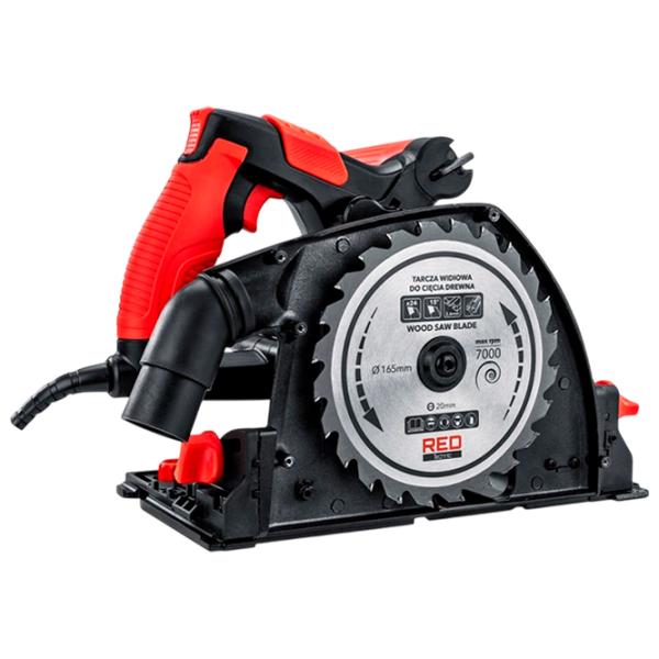 Дисковая пила Red Technic RTPZ0129 165 мм / Красный photo 1
