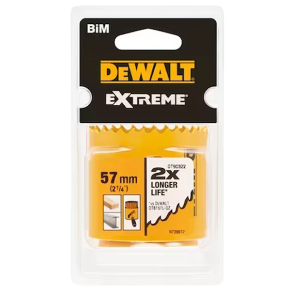 Carotă Dewalt DT90322 Bimetal /  photo 2 Carotă Dewalt DT90322 Bimetal /  photo 2