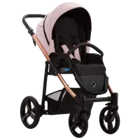 Cărucior pentru copil Bebetto Nico Estilo Pro 188890 / Pink