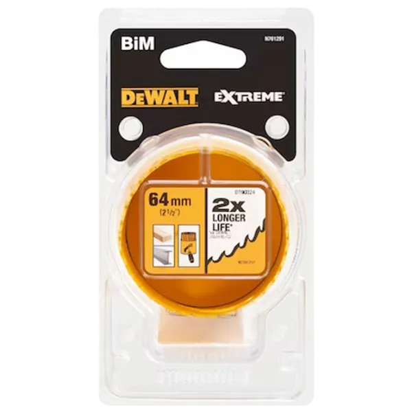 Carotă Dewalt DT90324 Bimetal /  photo 2 Carotă Dewalt DT90324 Bimetal /  photo 2