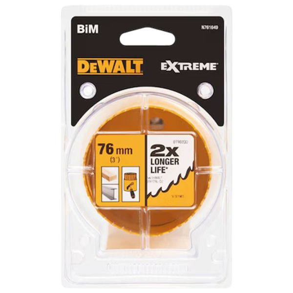 Carotă Dewalt DT90330 Bimetal /  photo 3 Carotă Dewalt DT90330 Bimetal /  photo 3