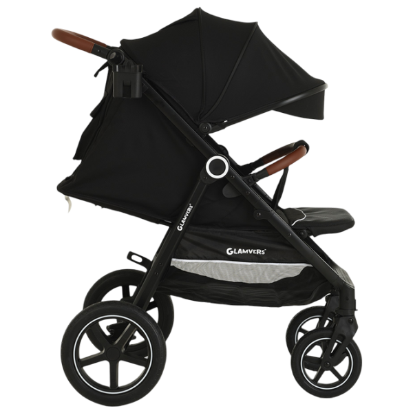Детская коляска Glamvers Angelo 46562/ Черный photo 2