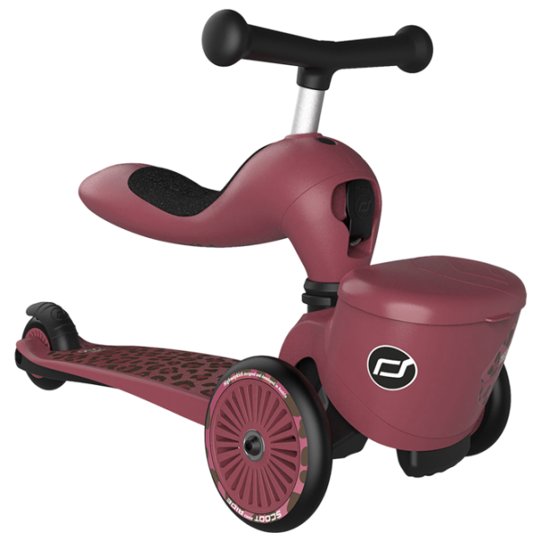 Детский трёхколёсный самокат Scoot and Ride Highway Kick 1 Lifestyle () / Пурпурный photo 1