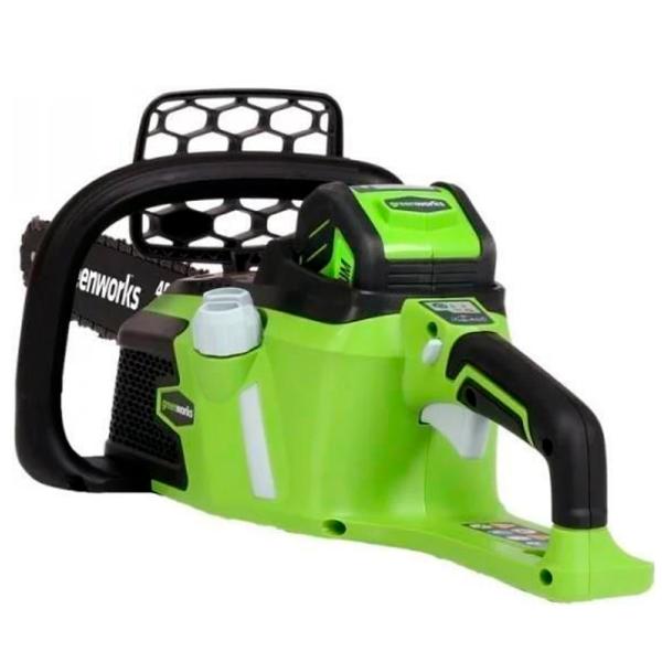 Fierăstrău cu lanţ Greenworks GD40CS40 cu acumulator/ Green photo 2