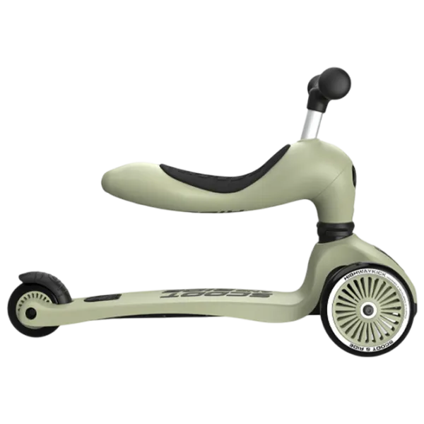 Детский трёхколёсный самокат Scoot and Ride Highway Kick 1 (96068) / Оливковый photo 3