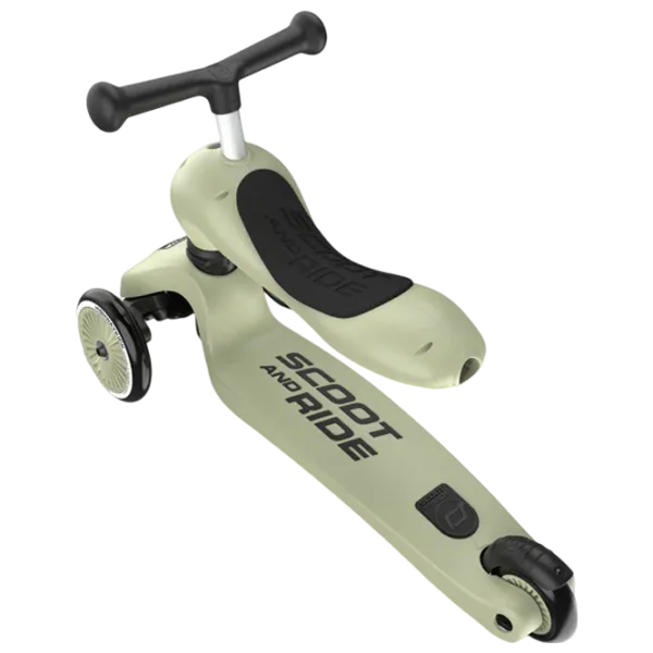 Детский трёхколёсный самокат Scoot and Ride Highway Kick 1 (96068) / Оливковый photo 7