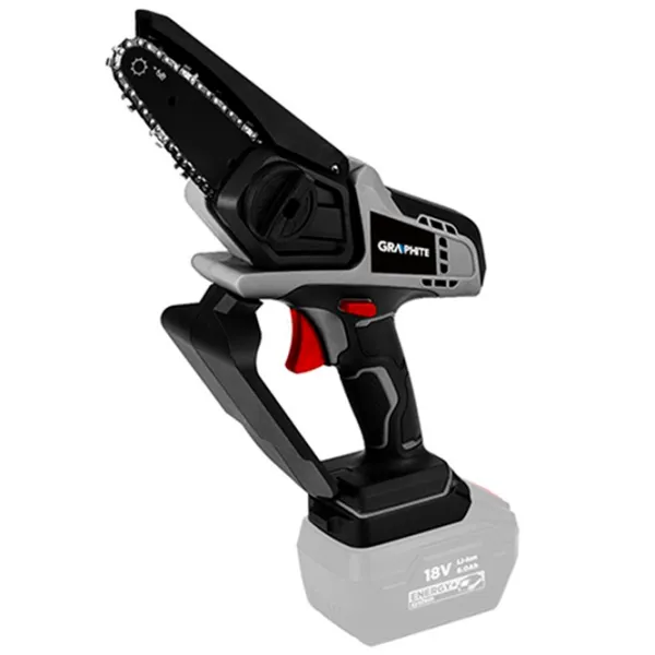 Fierăstrău cu lanţ Graphite 58GE116 cu acumulator/ Black photo 1