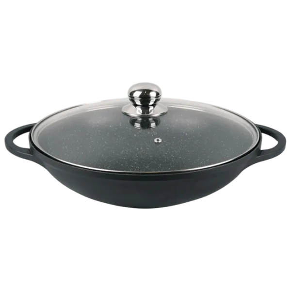 Tigaie Maestro MR-4832 Wok / 32 cm / Black photo 1