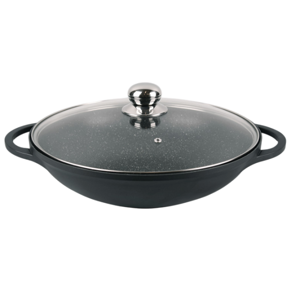 Tigaie Maestro MR-4832 Wok / 32 cm / Black photo 1