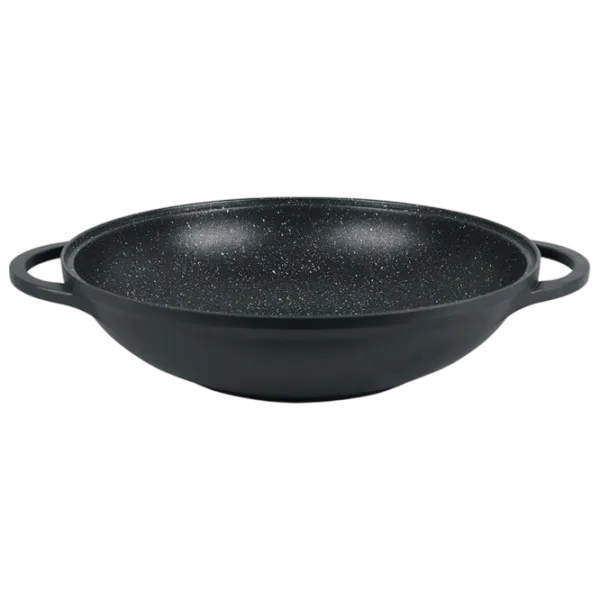 Tigaie Maestro MR-4832 Wok / 32 cm / Black photo 3