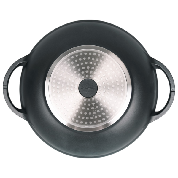 Tigaie Maestro MR-4832 Wok / 32 cm / Black photo 5