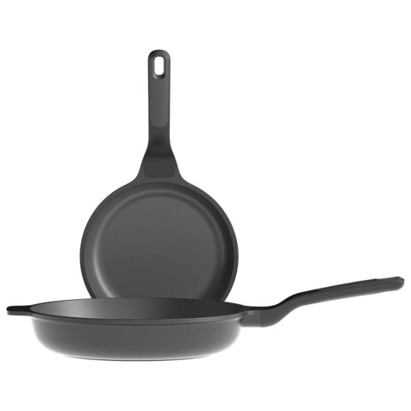 Set de tigăi BergHOFF Stone 3950599 Universală / 24 cm / Black photo 3 Set de tigăi BergHOFF Stone 3950599 Universală / 24 cm / Black photo 3