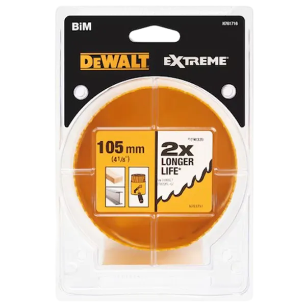 Carotă Dewalt DT90339 Bimetal /  photo 2 Carotă Dewalt DT90339 Bimetal /  photo 2