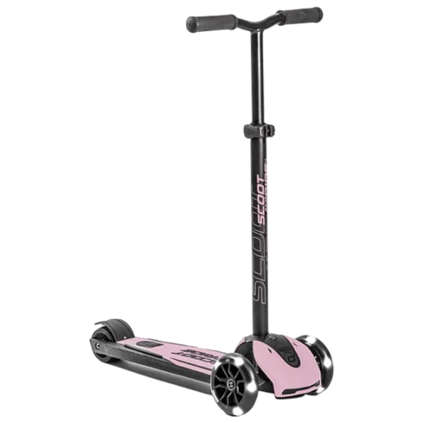 Детский трёхколёсный самокат Scoot and Ride Highway Kick 5 Led () / Роза photo 1