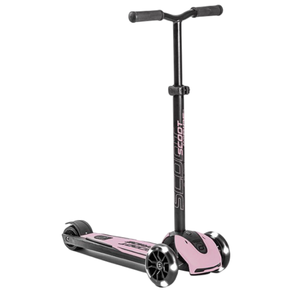 Детский трёхколёсный самокат Scoot and Ride Highway Kick 5 Led () / Роза photo 1
