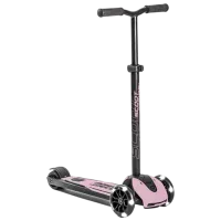 Trotinetă pentru copii cu trei roți Scoot and Ride Highway Kick 5 Led () / Rose