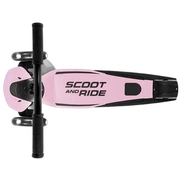 Детский трёхколёсный самокат Scoot and Ride Highway Kick 5 Led () / Роза photo 3