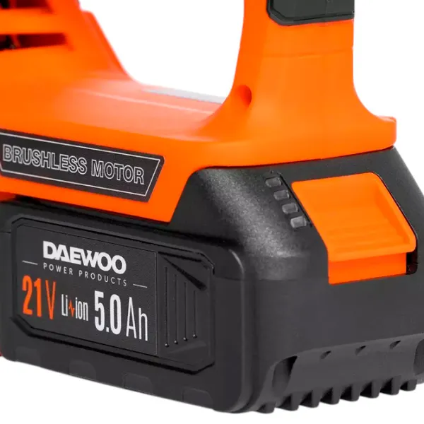 Fierăstrău cu lanţ Daewoo 1221Li SET cu acumulator/ Orange photo 2