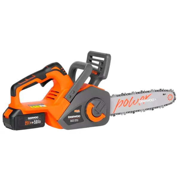 Fierăstrău cu lanţ Daewoo 1221Li SET cu acumulator/ Orange photo 3