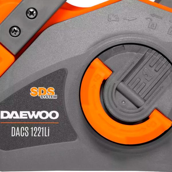 Fierăstrău cu lanţ Daewoo 1221Li SET cu acumulator/ Orange photo 6