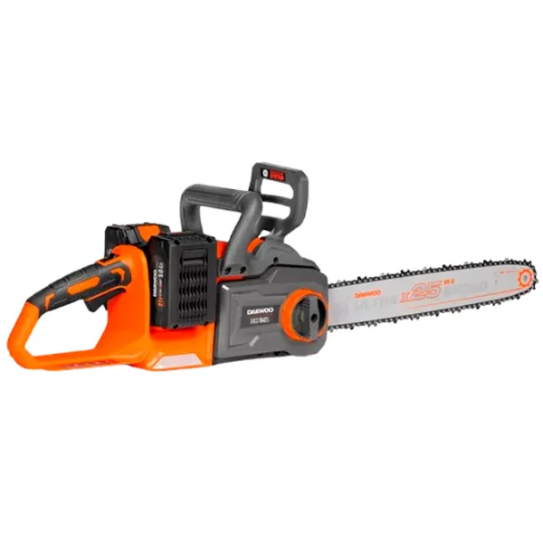 Fierăstrău cu lanţ Daewoo 1642Li SET cu acumulator/ Orange photo 2