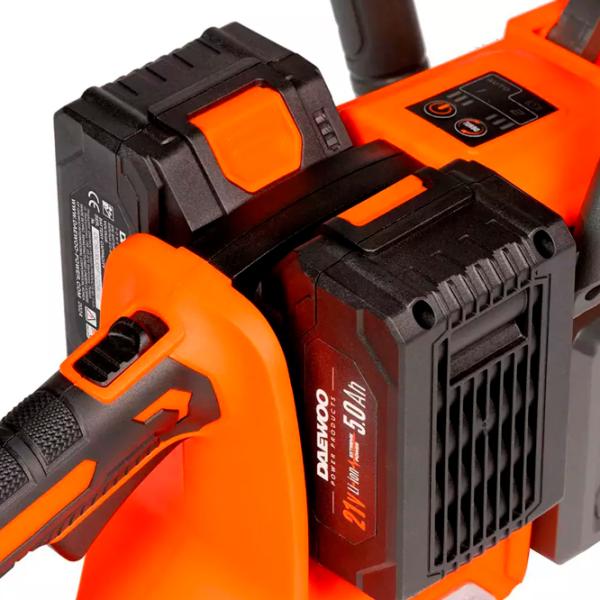 Fierăstrău cu lanţ Daewoo 1642Li SET cu acumulator/ Orange photo 6