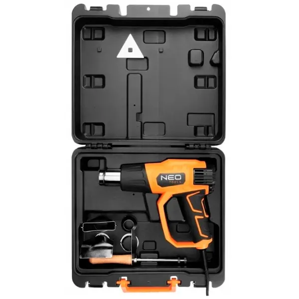 Suflantă de aer cald NEO Tools 04-710 2000 W / Orange photo 5