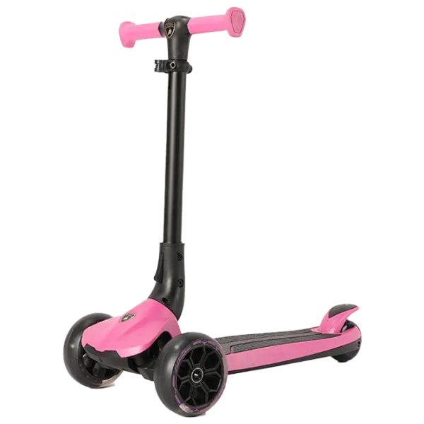Детский трёхколёсный самокат Glamvers Lamborghini L3 (189095) 50 кг/ Розовый photo 1