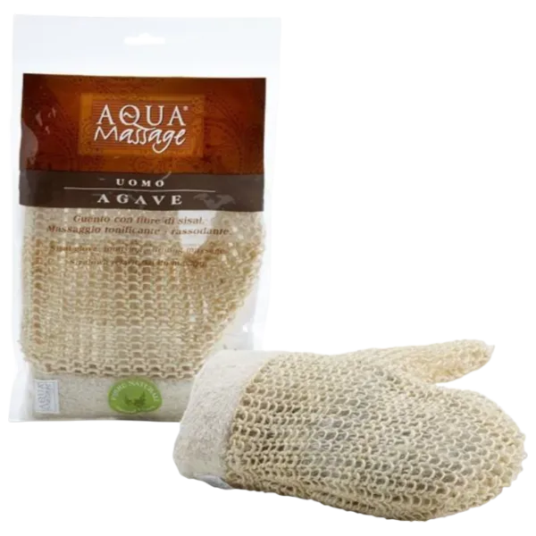 Мочалка Aqua Massage Uomo Agave Рогожка / Бежевый photo 1 Мочалка Aqua Massage Uomo Agave Рогожка / Бежевый photo 1