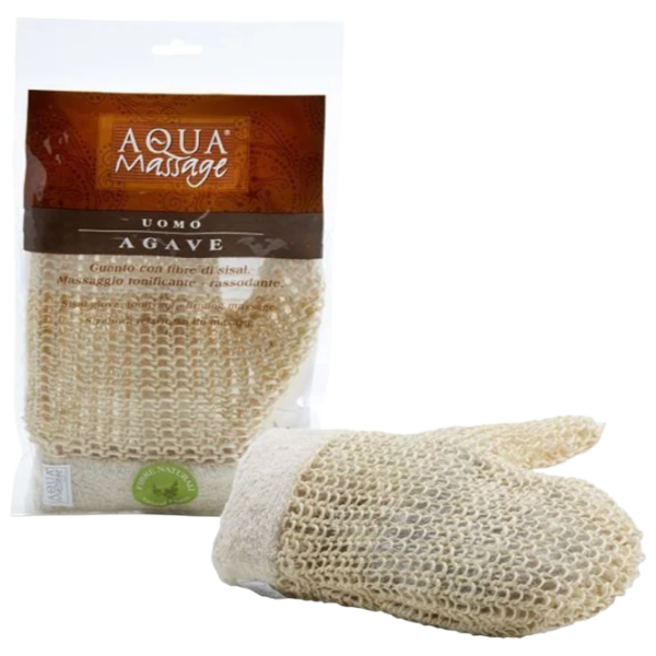 Мочалка Aqua Massage Uomo Agave Рогожка / Бежевый photo 1 Мочалка Aqua Massage Uomo Agave Рогожка / Бежевый photo 1