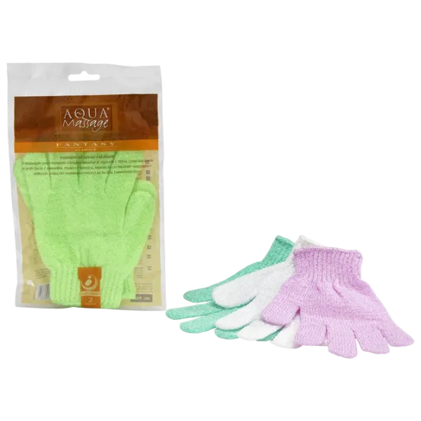 Flanelă Aqua Massage Fantasy Glamour Pânză de iută / Multicolor photo 1 Flanelă Aqua Massage Fantasy Glamour Pânză de iută / Multicolor photo 1