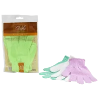 Мочалка Aqua Massage Fantasy Glamour Рогожка / Разноцветный