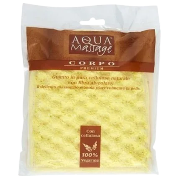 Мочалка Aqua Massage Corpo Premium Рогожка / Желтый photo 1 Мочалка Aqua Massage Corpo Premium Рогожка / Желтый photo 1