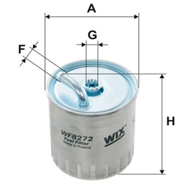 Filtru combustibil Wix Filters WF8272 91 mm photo 5