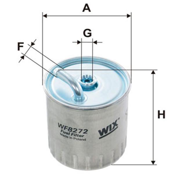 Filtru combustibil Wix Filters WF8272 91 mm photo 5