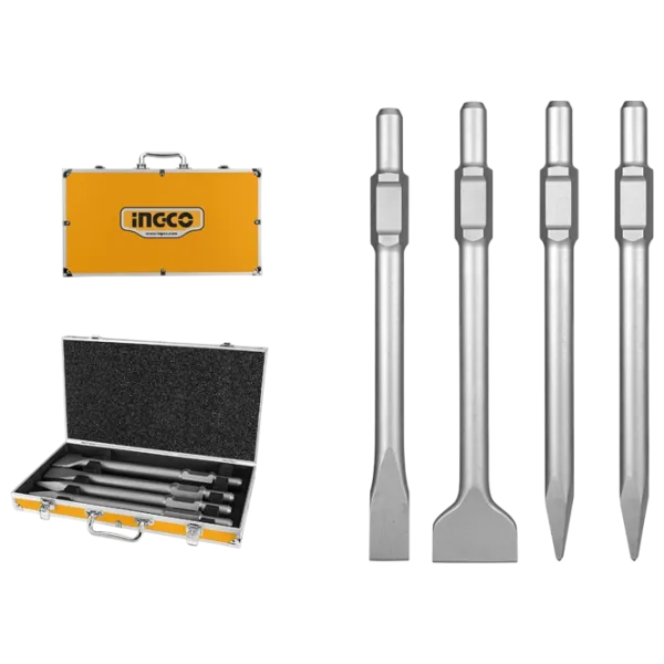Долото INGCO SDS Hex DBC0304375 для бетона / / Плоское  photo 1