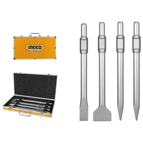 Долото INGCO SDS Hex DBC0304375 для бетона / / Плоское  photo 1