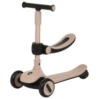 Детский трёхколёсный самокат Glamvers Trio (189682) 50 кг/ Розовый