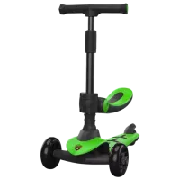 Trotinetă pentru copii cu trei roți Glamvers Lambrghini Trio (189613) 50 kg/ Green