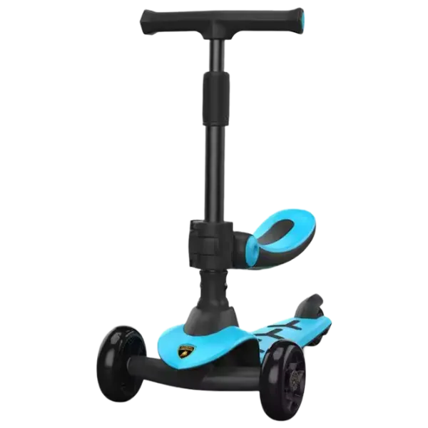 Trotinetă pentru copii cu trei roți Glamvers Lambrghini Trio (185590) 50 kg/ Blue photo 1